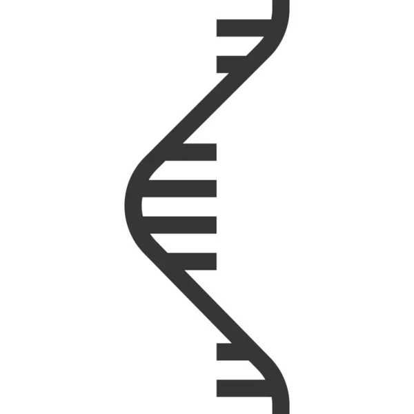 Ícone Molécula Átomo Rna — Vetor de Stock