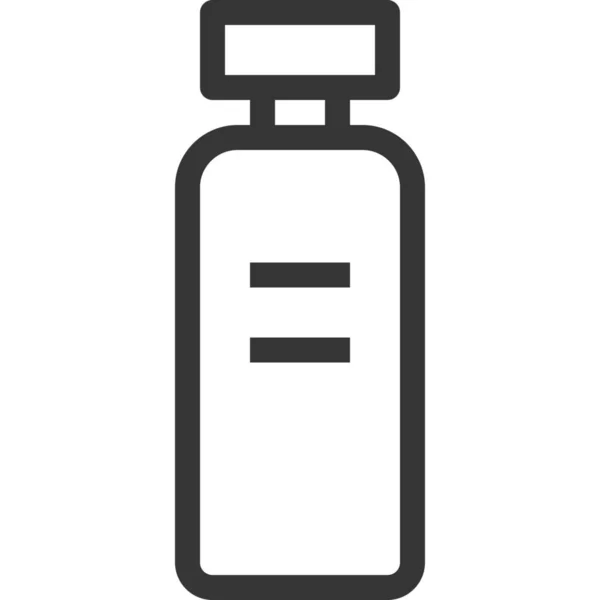 Ikon För Injektionsvaccinet — Stock vektor