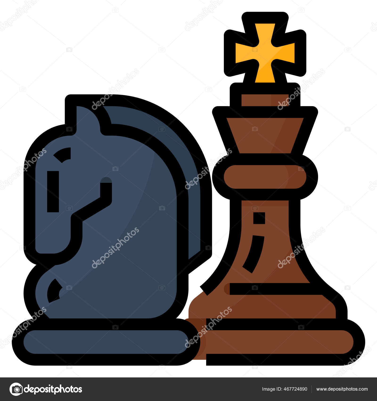 Chess, horse, knight, piece, strategy icon - Download on Iconfinder