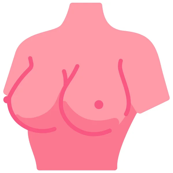 Woman Chest Breast Illustration Stock Vector By 593488762, 52% OFF