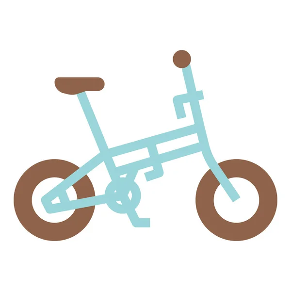 Bicicletas Bicicleta Icono Ciclismo Estilo Plano — Archivo Imágenes Vectoriales