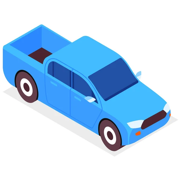 Icono Transporte Camioneta Vehículo — Vector de stock