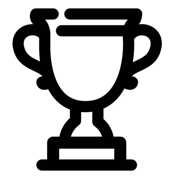 Κύπελλο Βραβείο Εικονίδιο Τρόπαιο — Διανυσματικό Αρχείο