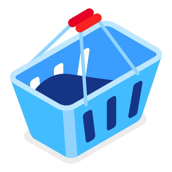 Cesta Icono Tienda — Vector de stock