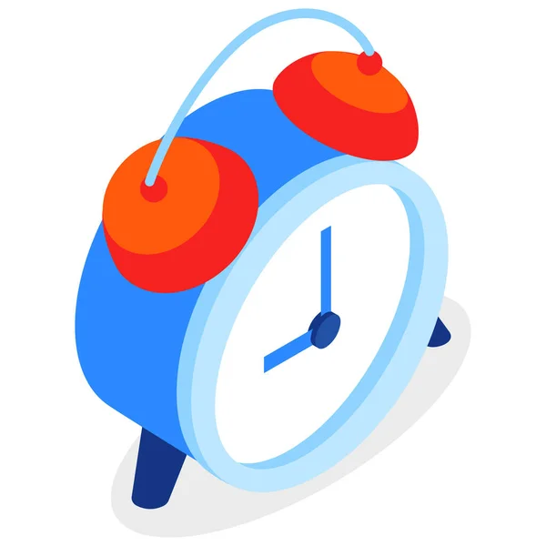 Clock Alarm Morning Icon — Stock Vector