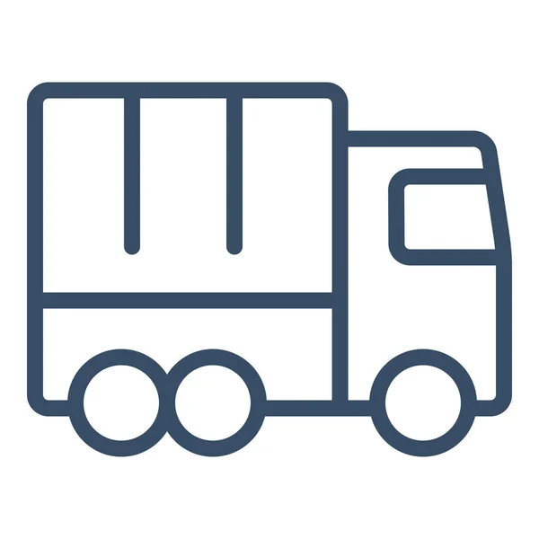 Business Delivery Logistics Εικονίδιο Στυλ Περίγραμμα — Διανυσματικό Αρχείο