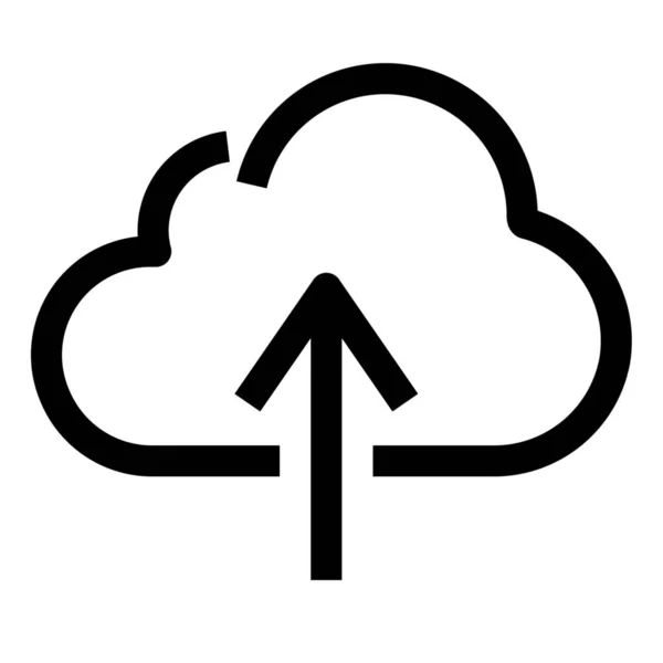 Иконка Облачного Хранилища — стоковый вектор