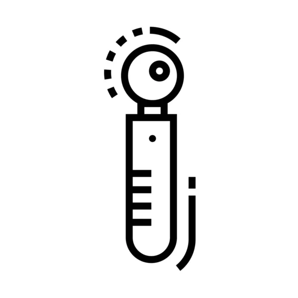 Controller Game Sensor Icon Outline Stil — Stockvektor