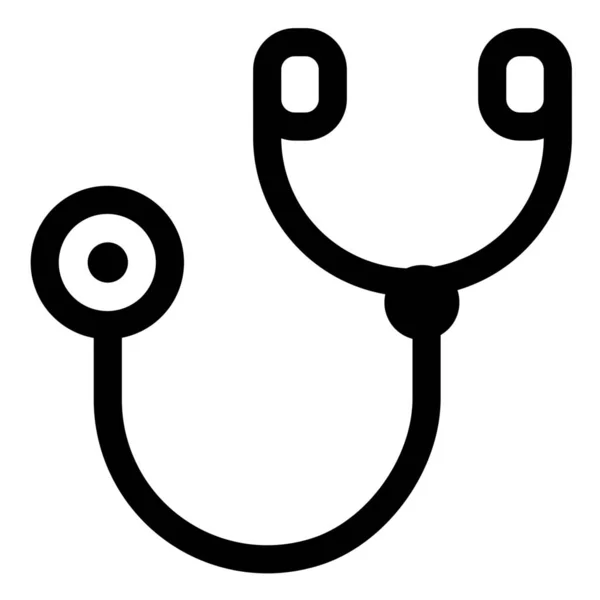 Departamento Médico Icono Examen — Vector de stock