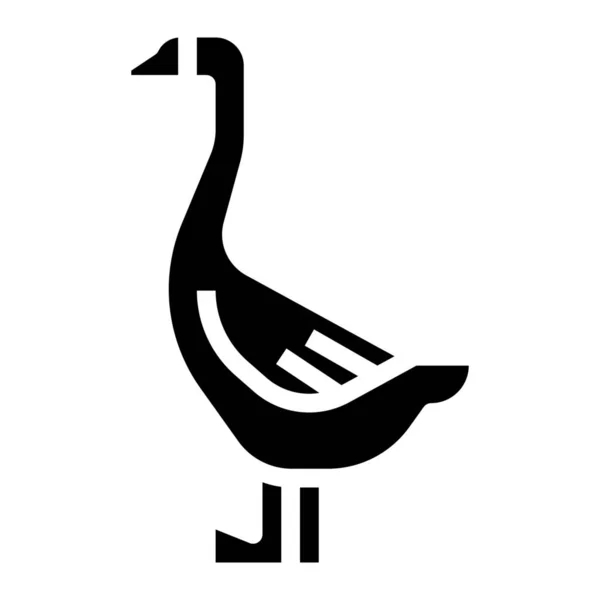 动物类水鸟图标 — 图库矢量图片