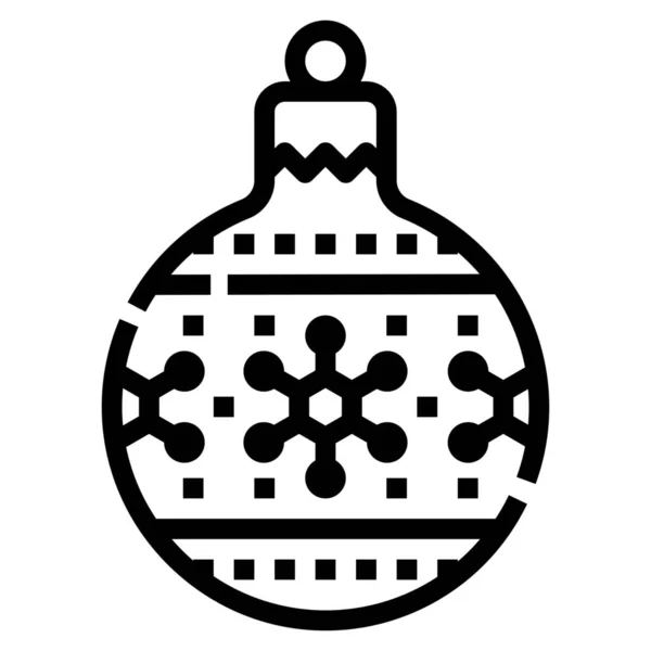 Weihnachtsgeschenke Christmas Icon — Stockvektor