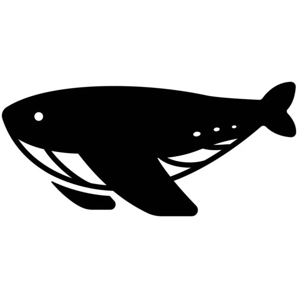 Animal Aquatic Creature Symbol Der Kategorie Tiere — Stockvektor