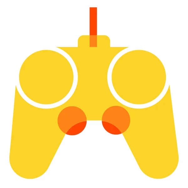 Konzol Vezérlő Gamepad Ikon — Stock Vector