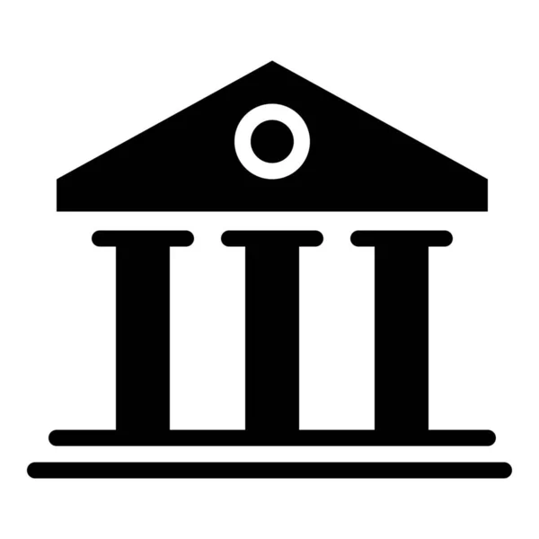 Icono Depósito Efectivo Bancario Estilo Sólido — Archivo Imágenes Vectoriales