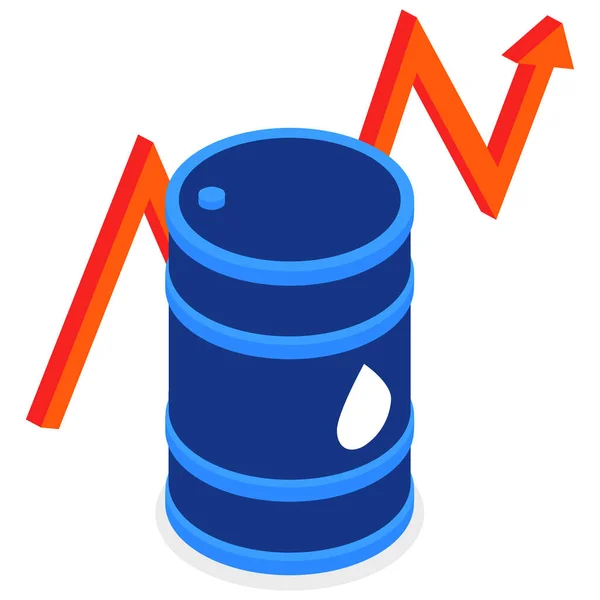 Analyse Barrel Symbol — Stockvektor