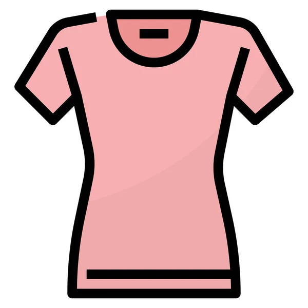 Camisas Ropa Icono — Vector de stock