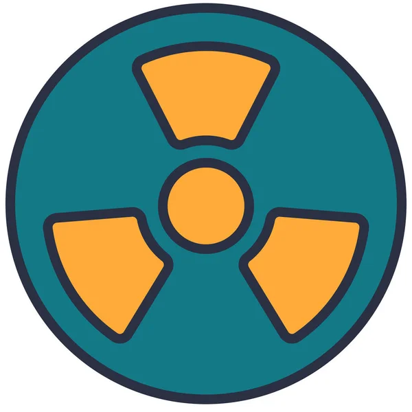Chemist Danger Laboratory Icon — Stock Vector