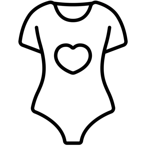 Baby Child Clothing Icon Στην Κατηγορία Clothes Accessories — Διανυσματικό Αρχείο