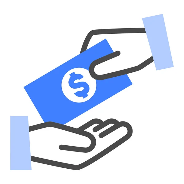 Cash Out Icône Gestion Des Dons Dans Catégorie Business Management — Image vectorielle