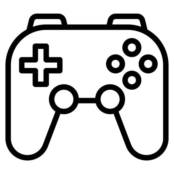 Controller Game Gamepad Icon Electronic Devices Appliances Category — Stock Vector