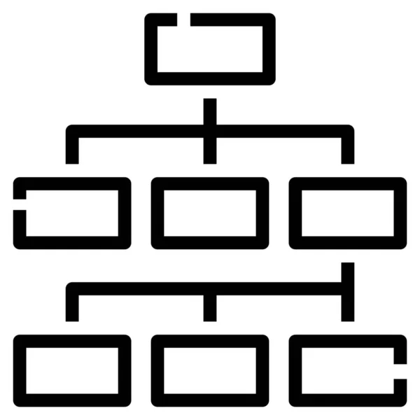 Icône Gestion Base Données — Image vectorielle