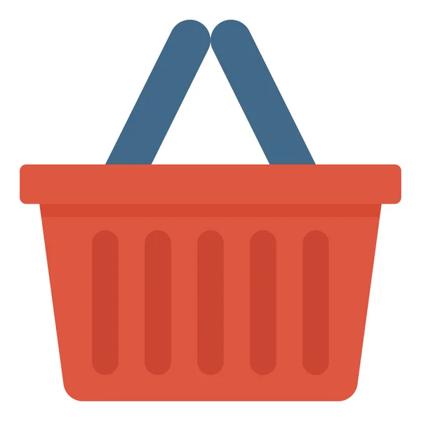 Basket Shopping Buy Icon — Stock Vector