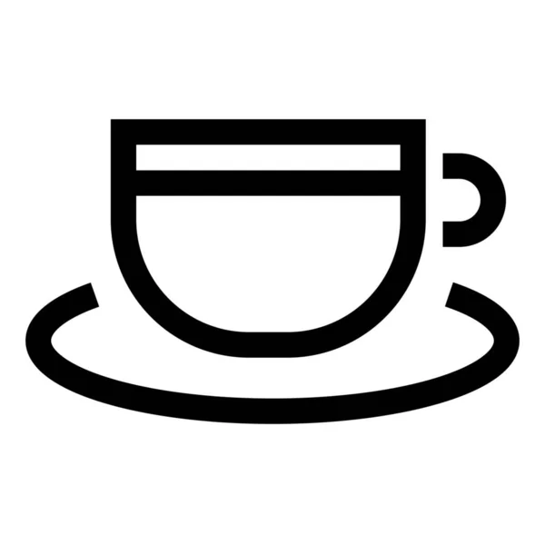 Bebida Taza Bebida Icono — Vector de stock