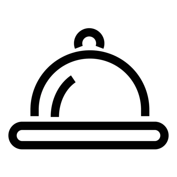 Café Catering Comida Icono — Archivo Imágenes Vectoriales