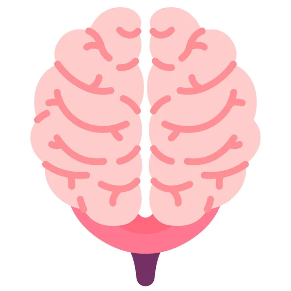 Brain Control Human Icon — Stock Vector