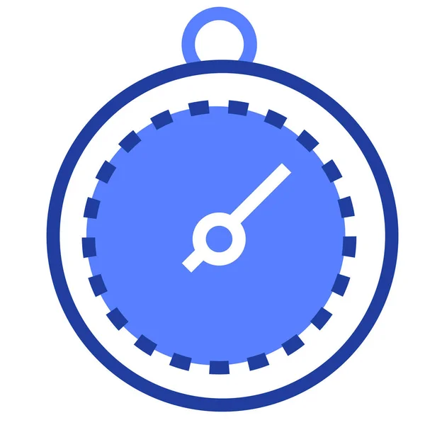 Sport Stopwatch Tijd Pictogram — Stockvector