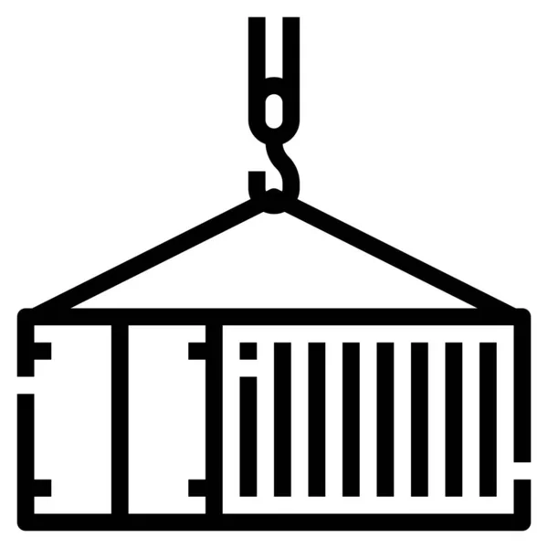 Иконка Доставки Груза — стоковый вектор