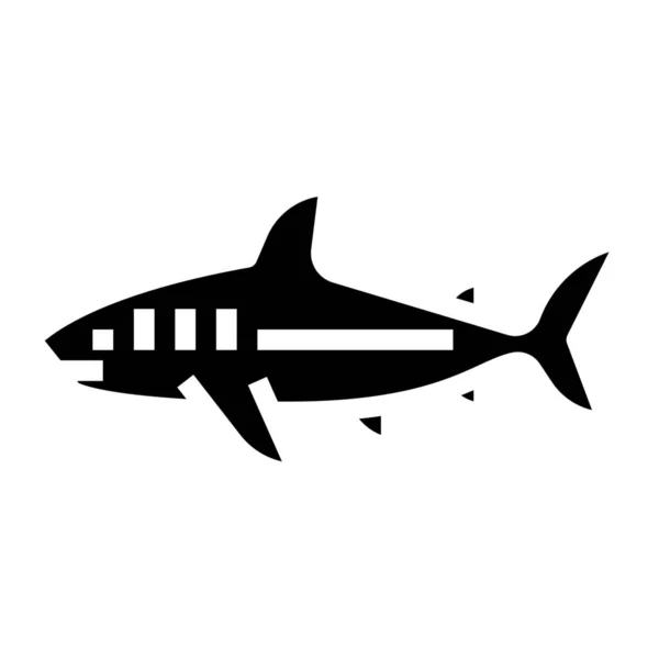 Zwierzęta Wodne Ikona Oceanu Kategorii Zwierzęta — Wektor stockowy