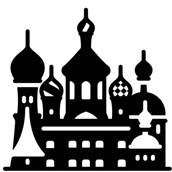 Petersburg Baut Kirchensymbol — Stockvektor