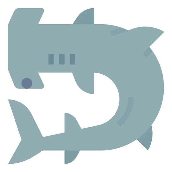 Océan Mer Aquarium Icône — Image vectorielle
