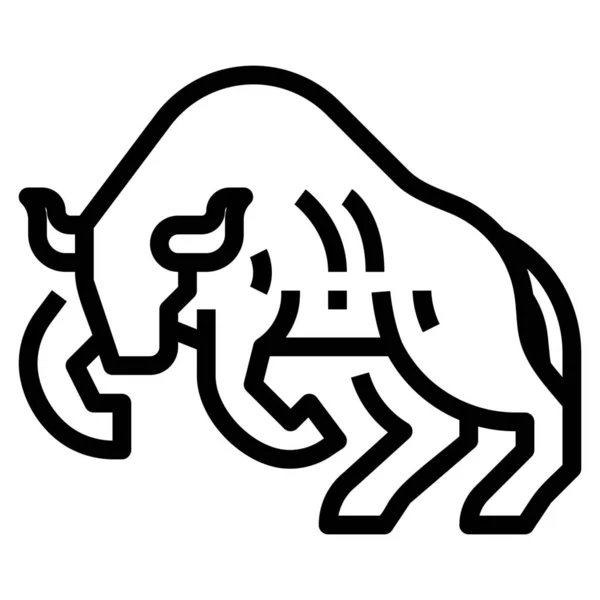 Astrologie Horoscope Icône Taurus Dans Catégorie Culture Communautés — Image vectorielle
