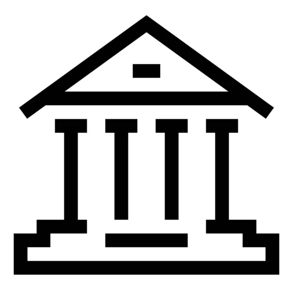 Ókori Szórakoztató Görögök Ikonja Körvonalazott Stílusban — Stock Vector