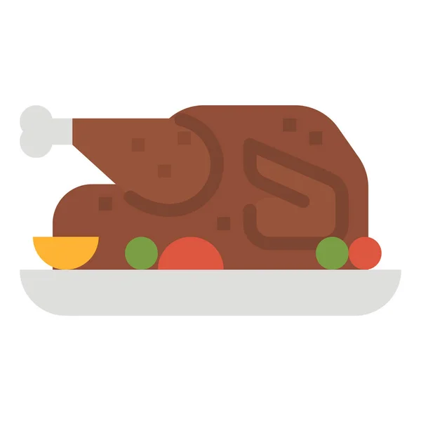 Xmas Christmas Thanksgiving Icon — Stock Vector