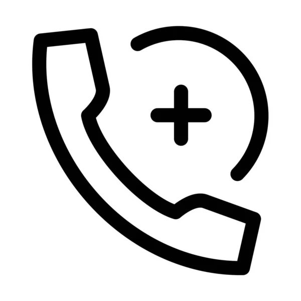 Call Help Hospital Icon — Stock Vector