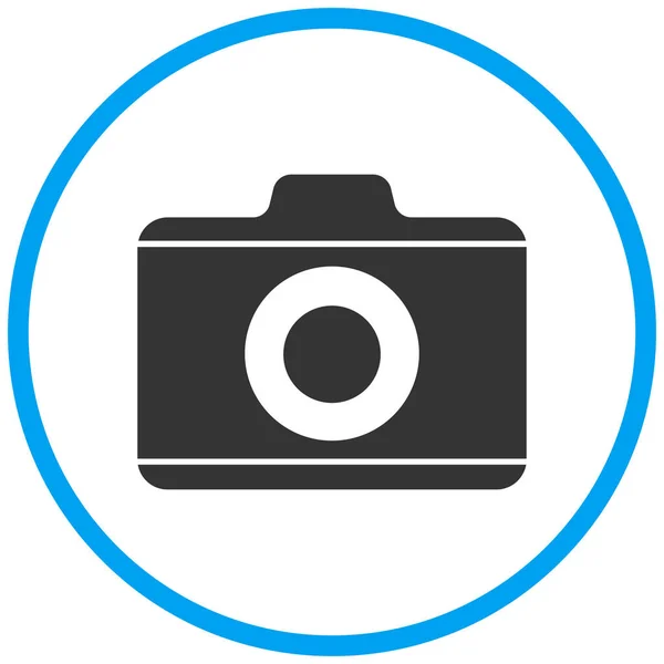 Ref Camera Image Icon Solid Style — стоковый вектор