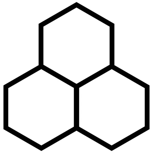 Apis Abeja Agricultura Zumbido Icono Estilo Esquema — Archivo Imágenes Vectoriales