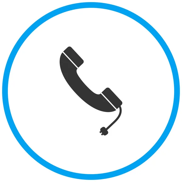 Call Contact Inkomende Oproep Pictogram Solide Stijl — Stockvector