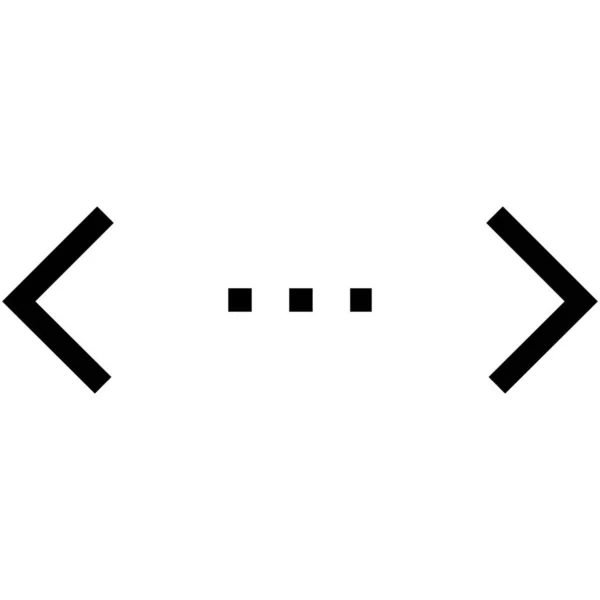 Alignement Ethernet Paramètres Icône Fenêtres Dans Style Contour — Image vectorielle