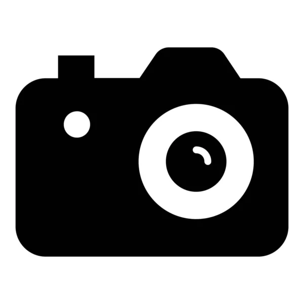 Gadget Photo Photography Icon Solid Style — Stockový vektor