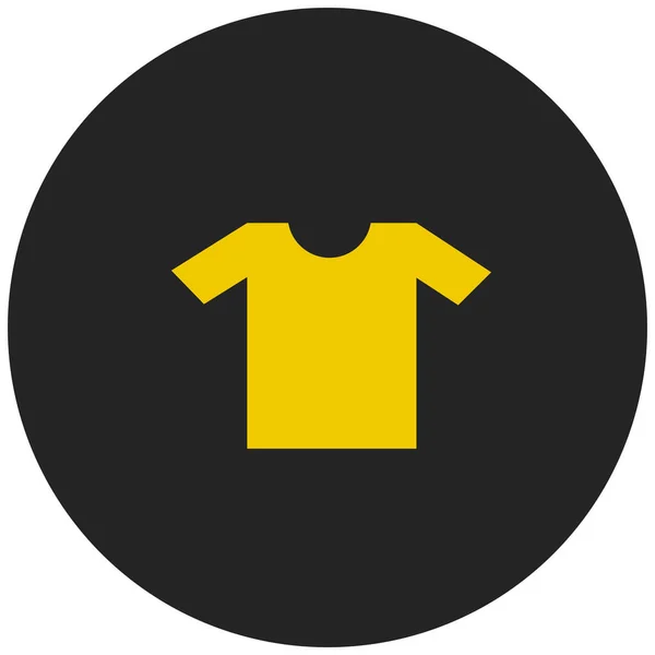 Attire Cloth Dress Icon Badge Style — Stock Vector