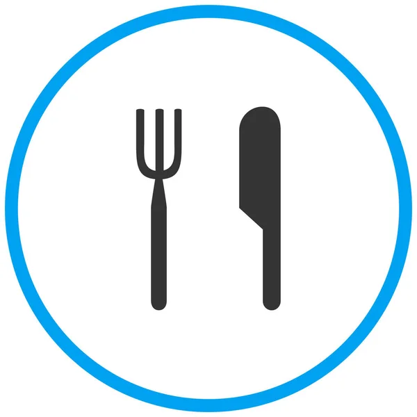 Fork Knife Vector Icon — Stock Vector