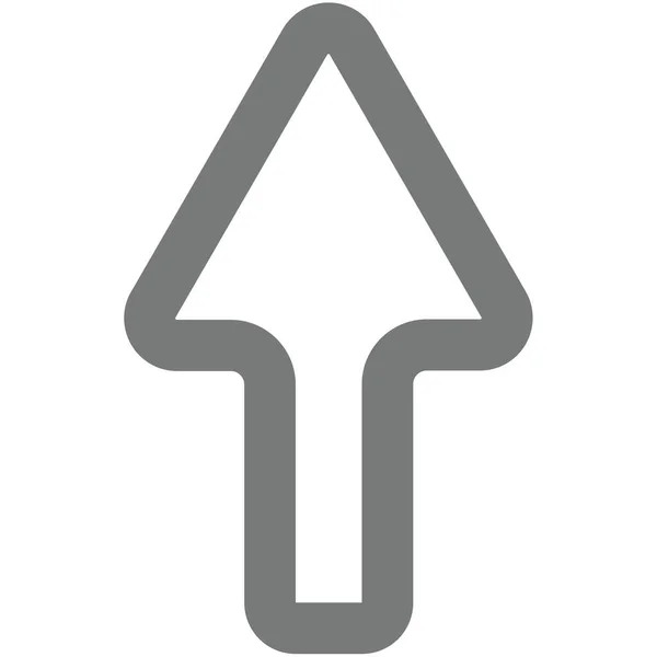 Arrow Collapse Direction Icon Outline Style — Stockový vektor