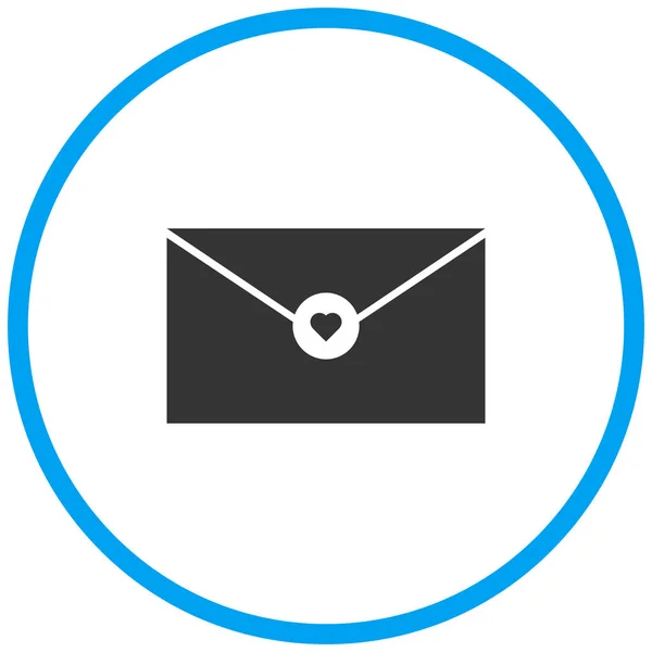电子邮件信封轮廓图标的轮廓风格 — 图库矢量图片
