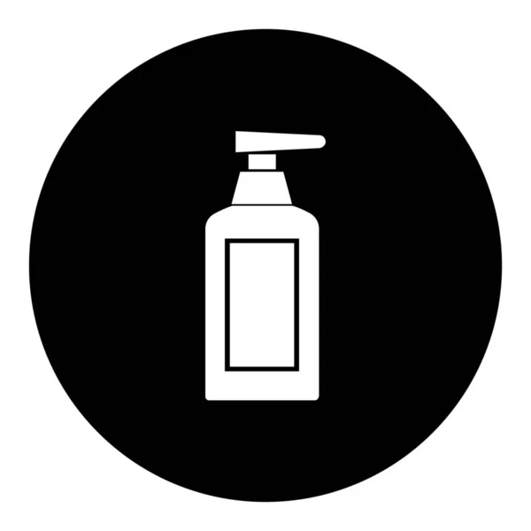 Aroma Kosmetické Péče Kosmetické Ikony Pevném Stylu — Stockový vektor