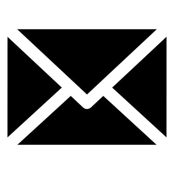 Mail Nachrichten Symbol Der Optimalen Kategorie Der Benutzeroberfläche — Stockvektor