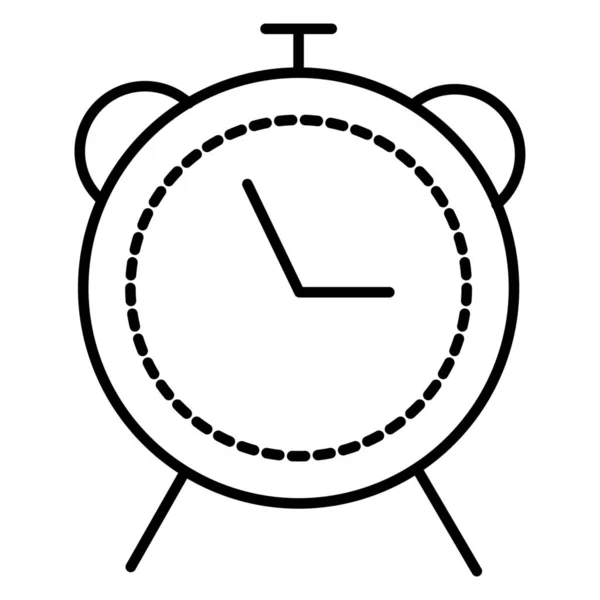 Alarm Task Test Icon Outline Style — Stock Vector